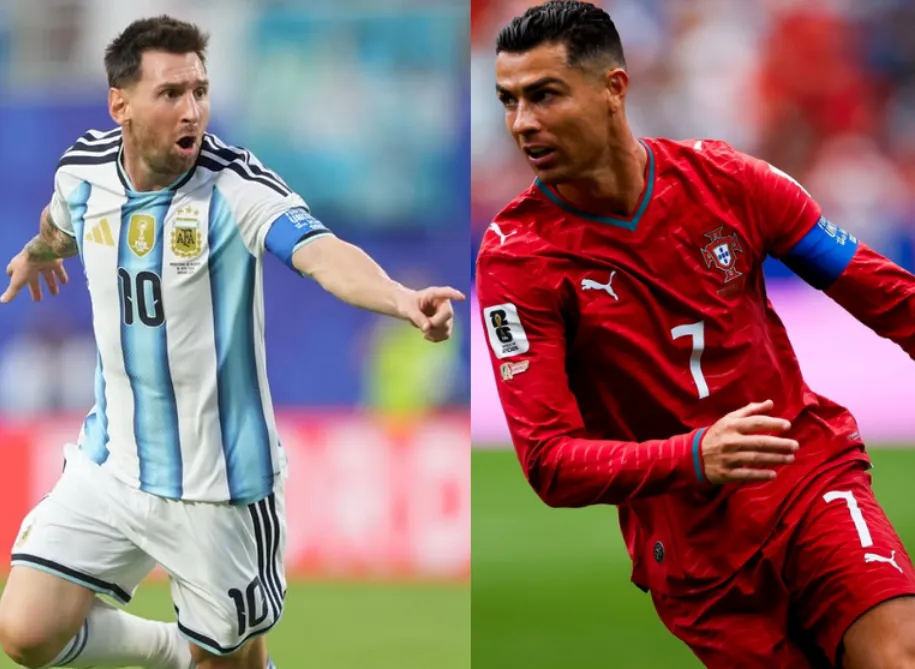 ¿Le molestó? Cristiano Ronaldo corta pregunta cuando mencionan a Messi