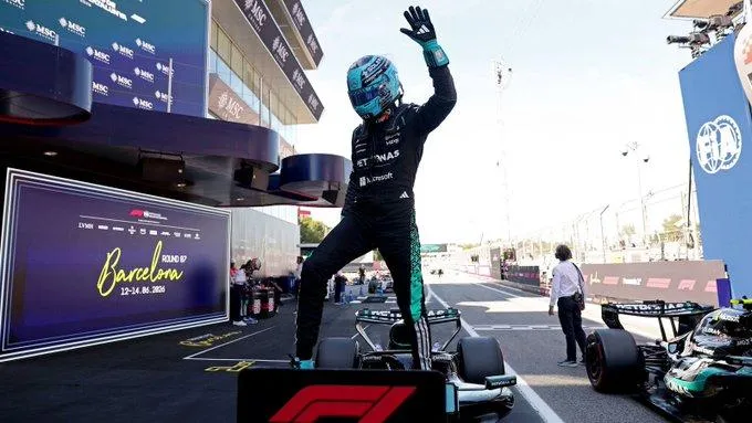 Mercedes continúa con el dominio: Russell logra la pole para del Gran Premio de Barcelona