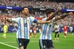 Messi hace historia al marcar un doblete para el triunfo de Argentina 2-0 sobre Austria