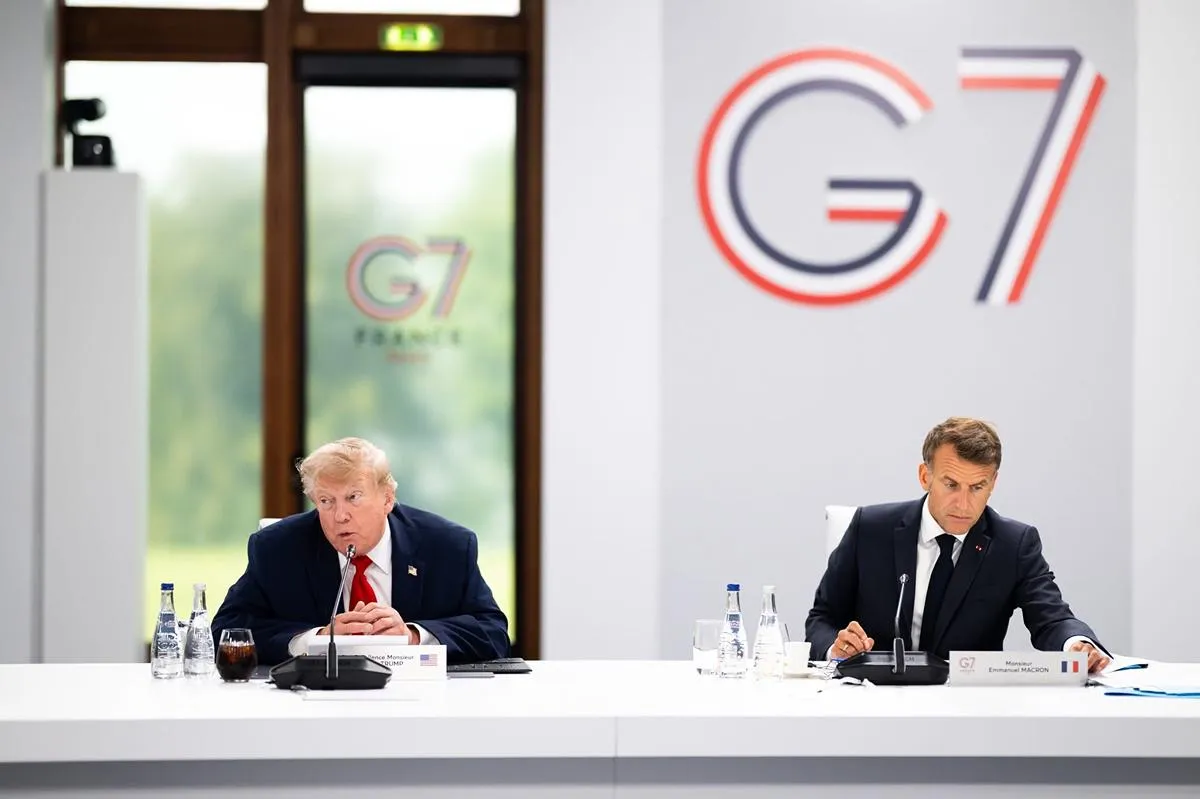 “México ha perdido el control de su país y Sheinbaum está muy asustada”, afirma Trump desde el G7