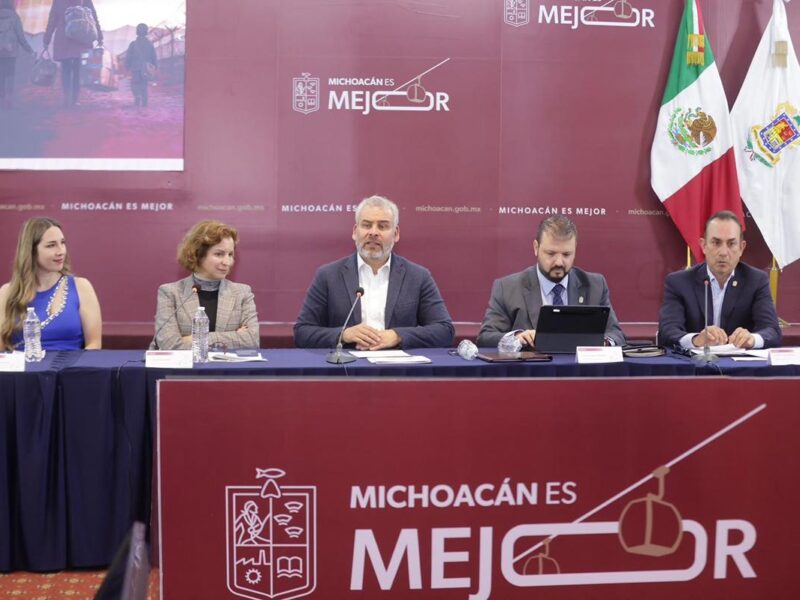 Con respaldo de ACNUR-ONU, Michoacán avanza en estrategia contra el desplazamiento forzado: Bedolla