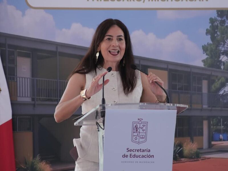 Michoacán hoy sí tiene presencia nacional en medición de aprendizaje: Gabriela Molina