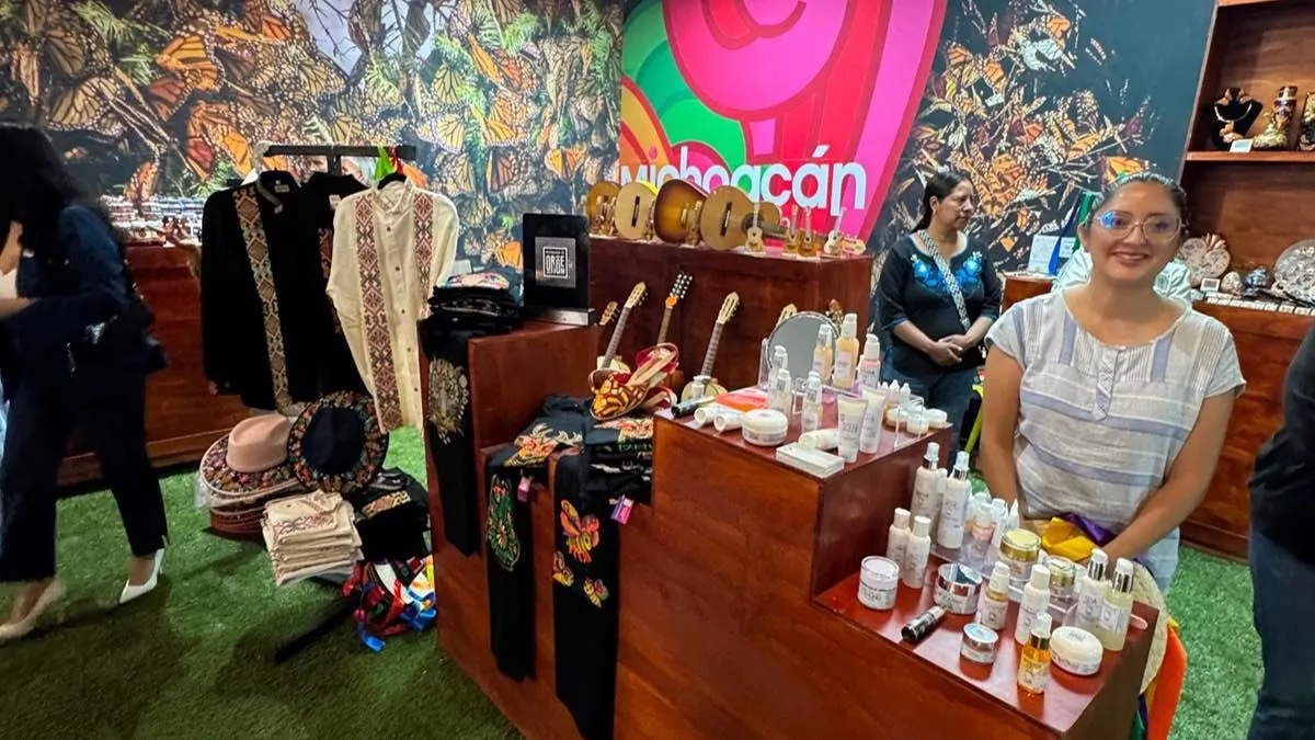 Michoacán lleva su riqueza productiva y artesanal a Punto México