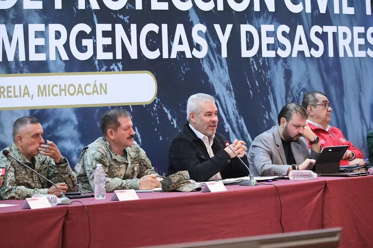 Michoacán se declara en alerta permanente ante temporada de lluvias y ciclones 2026: Bedolla-2