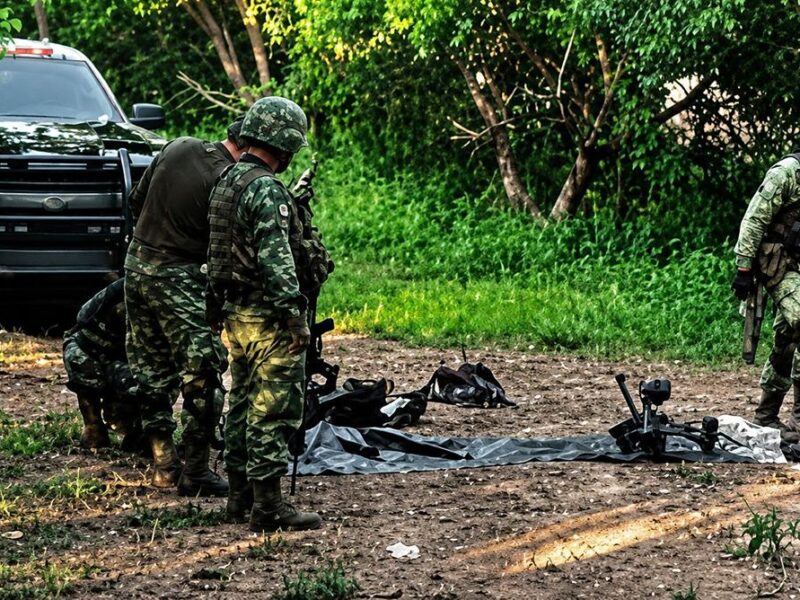 militar lesionado explosión mina terrestre Apatzingán