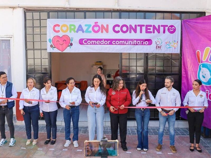 Mónica Valdez comedor comunitario “Corazón Contento” Zacapu
