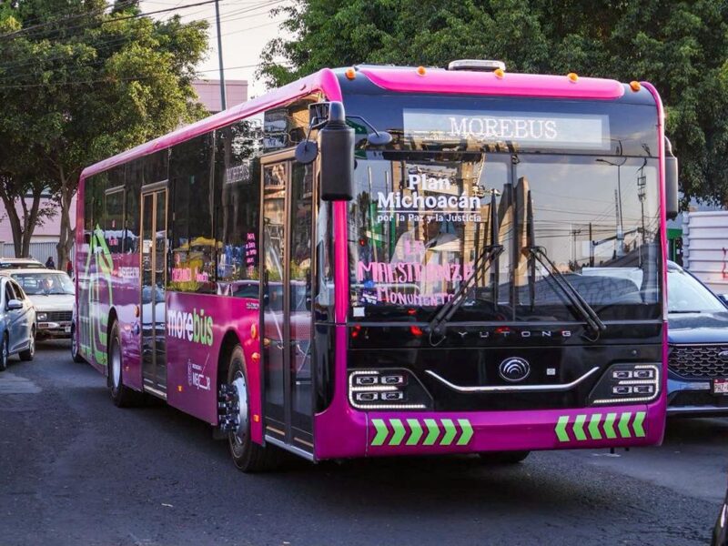 Morebús contempla plan de modificación vial para impulsar la movilidad