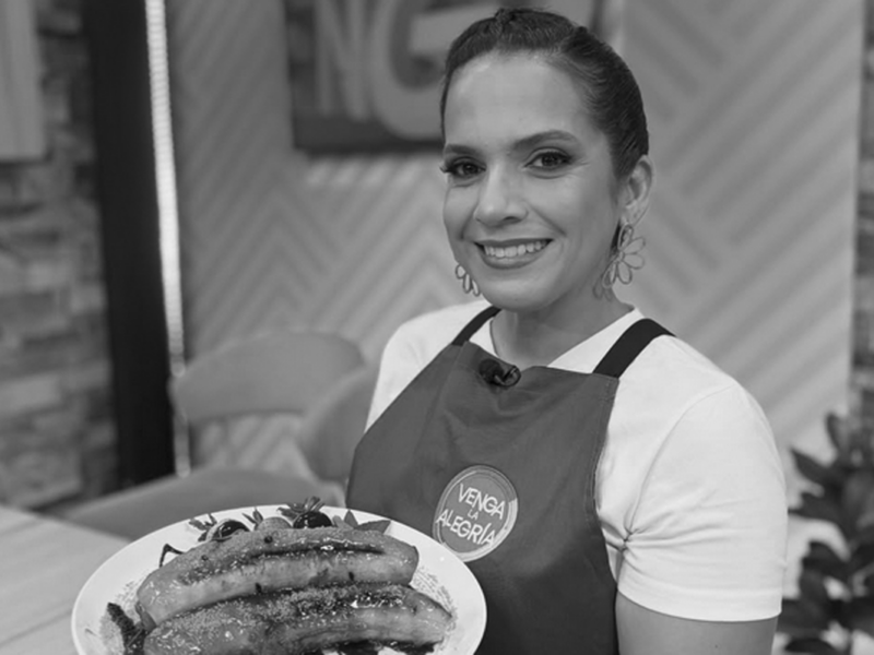 Muere Sandra Díaz del Valle, querida chef de Venga la Alegría