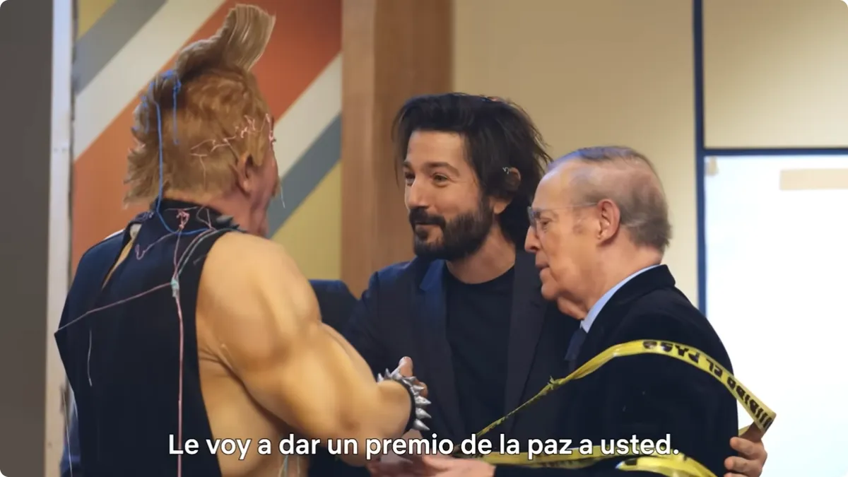 Netflix usa a El Hooligan junto a José Ramón Fernández y Diego Luna para promocionar México 86