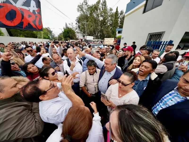No tuve ningún conflicto con Manzo, mi conciencia está limpia: Morón tras comparecer en FGE