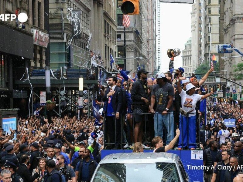 Nueva York festeja en grande el título de los Knicks