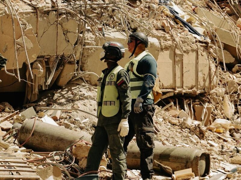 número personas muertas doble terremoto Venezuela