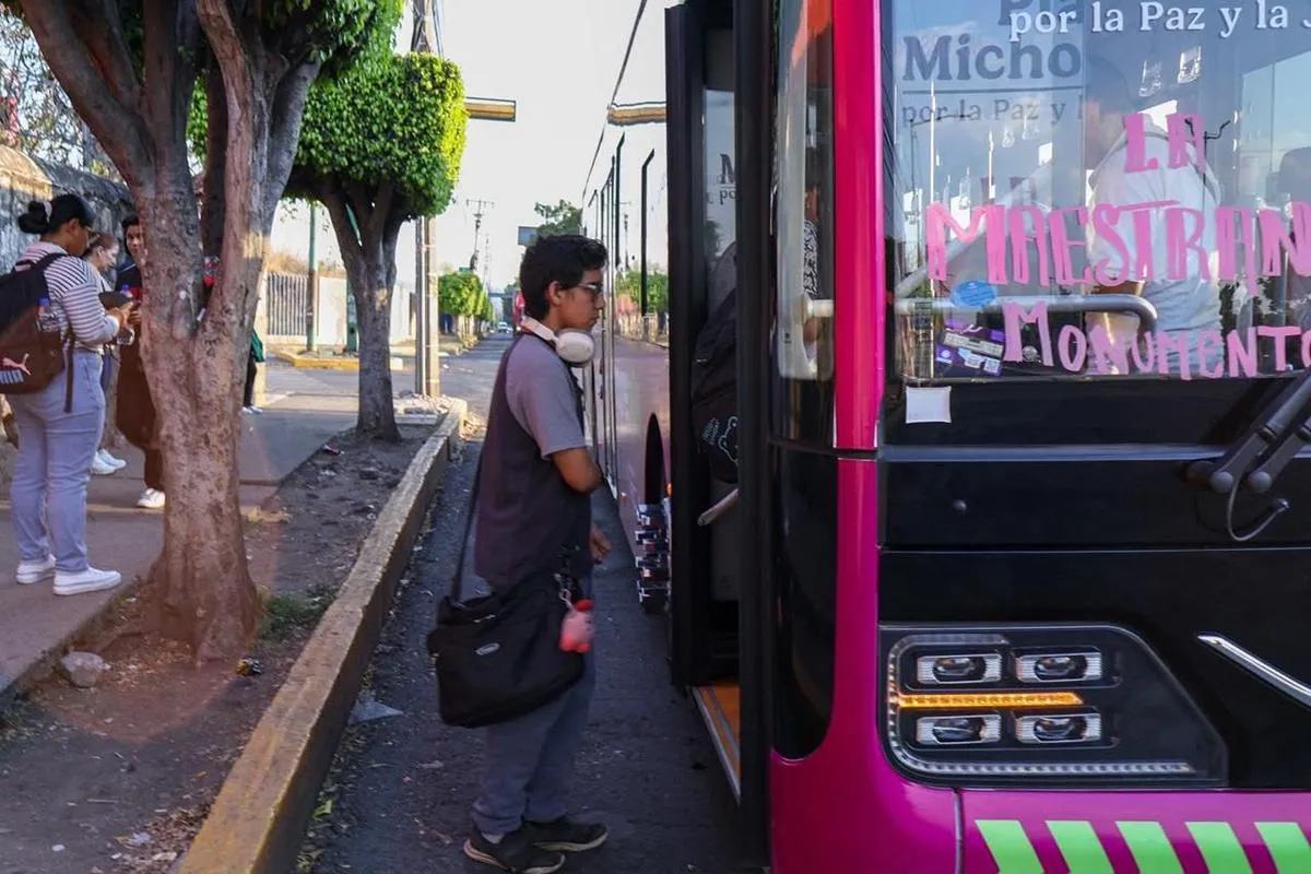 Obra de Morebús privilegia el paso del transporte público en Morelia