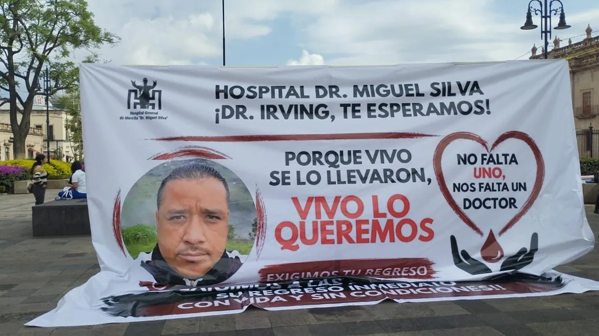 Ofrecen recompensa por médico desaparecido en Michoacán
