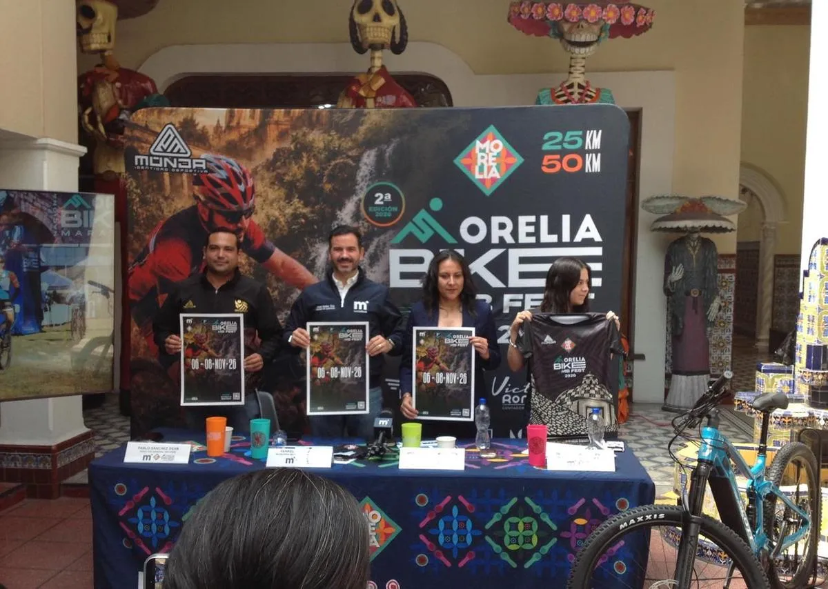 Por segunda ocasión consecutiva Morelia vivirá la gran aventura del Bike Maraton Fest 2026