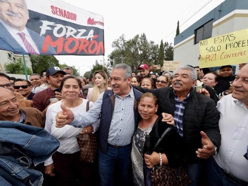Raúl Morón lidera preferencias de Morena en Michoacán rumbo a 2027: según encuestadora Cripeso