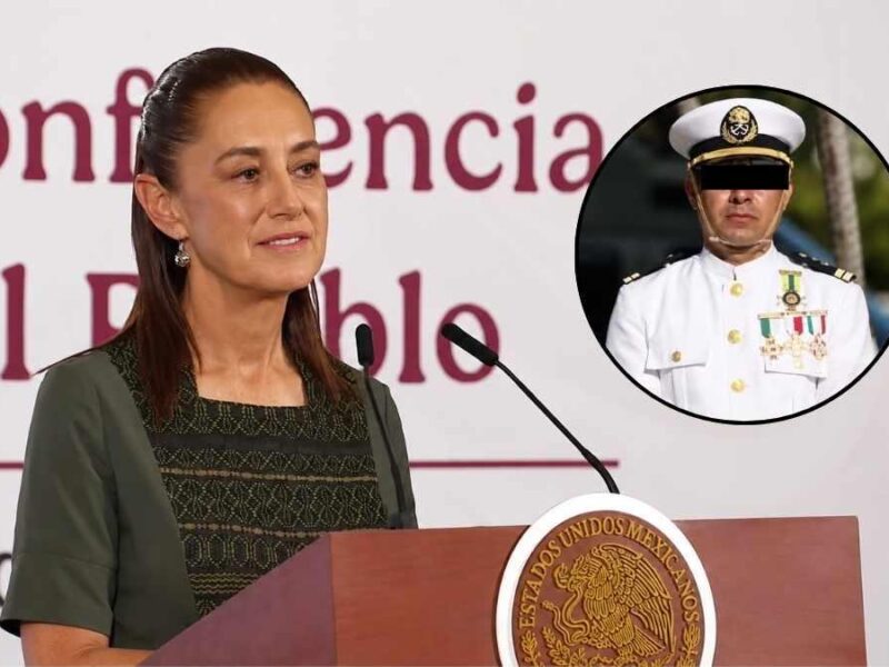 Rechaza Sheinbaum nexos de Morena con huachicol fiscal tras denuncia de exvicealmirante