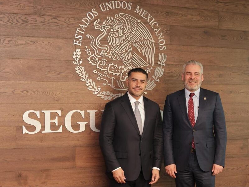 Reconoce Bedolla labor de corporaciones tras captura de 3 líderes delincuenciales