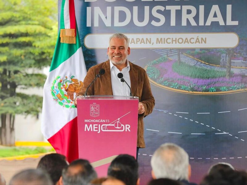 Rehabilitación del Boulevard Industrial impulsará inversión y empleo en Uruapan: Bedolla