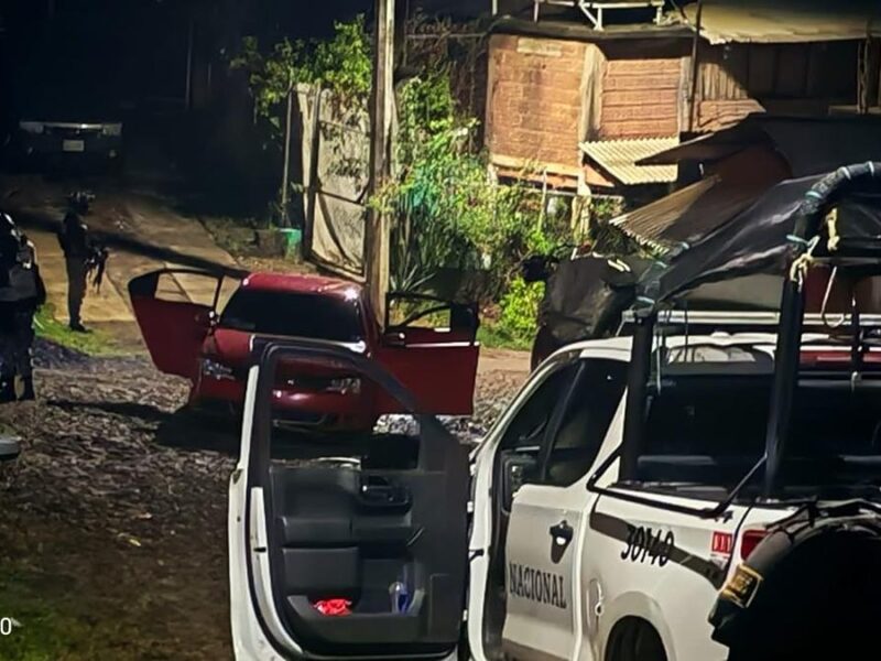 Saldo de seis civiles armados abatidos dejó enfrentamiento en Uruapan