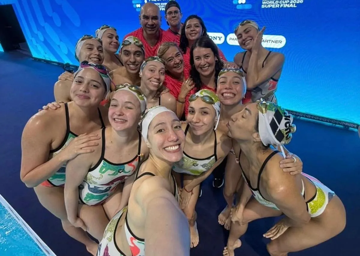 Selección Mexicana de Natación Artística gana bronce en la Súper Final de Copa del Mundo en Toronto