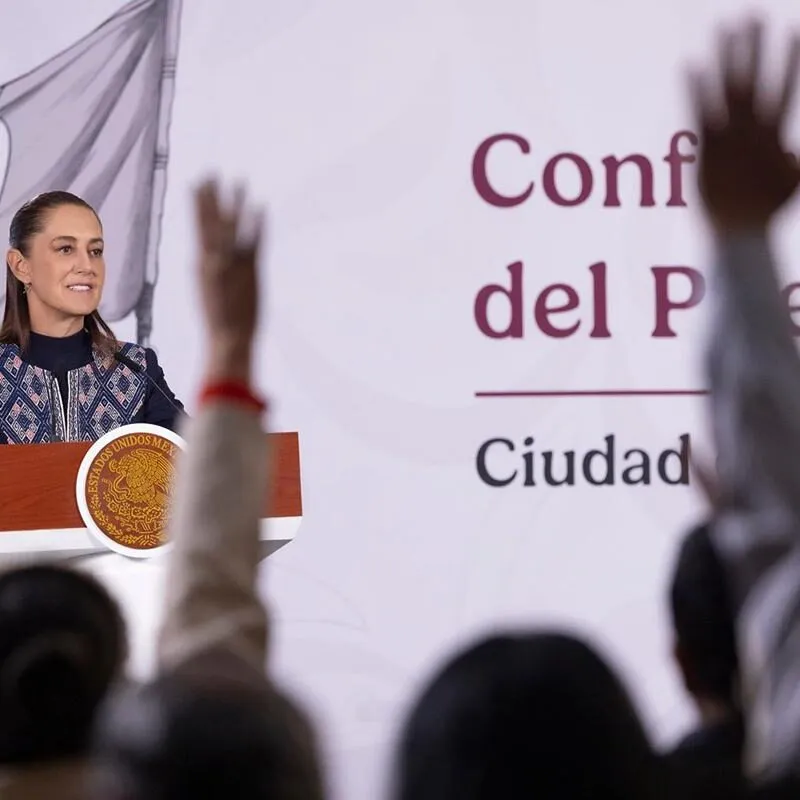 Sheinbaum afirma que vicealmirante Manuel Farías Laguna tiene acceso a la carpeta de investigación