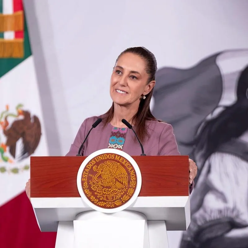 Sheinbaum descarta que ultraderecha se afiance en México, tras elecciones en Colombia
