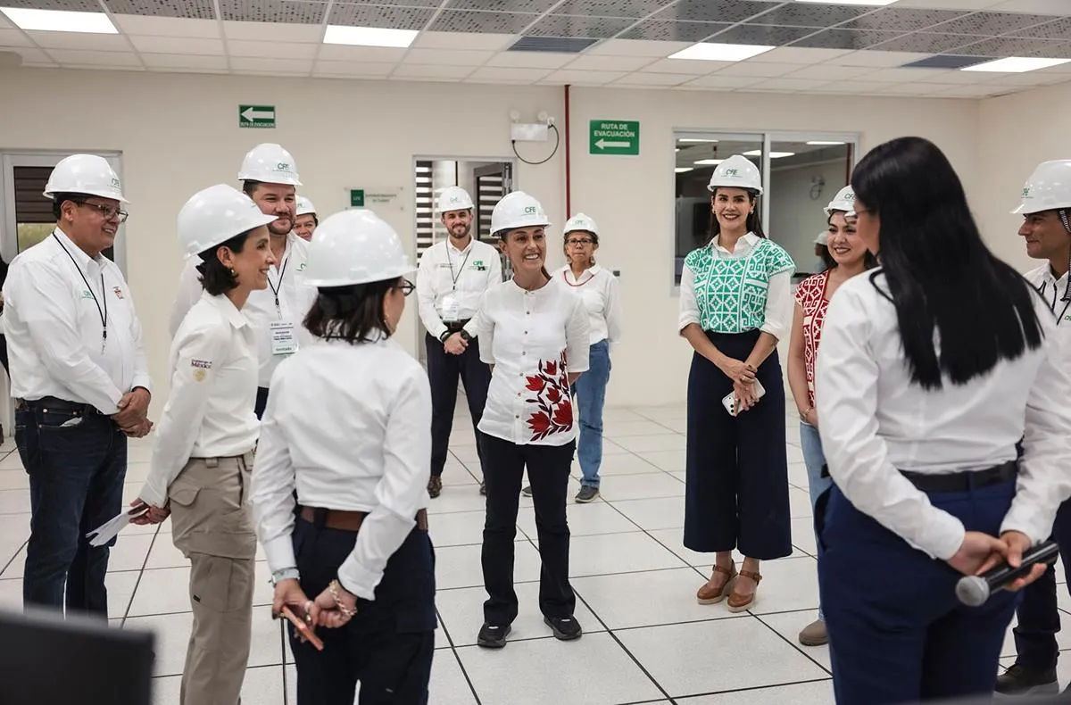 Sheinbaum se compromete a incrementar la producción de energía de CFE
