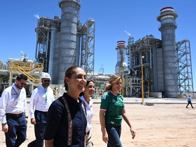 Sheinbaum sostiene que la producción de energía el pilar de la soberanía nacional