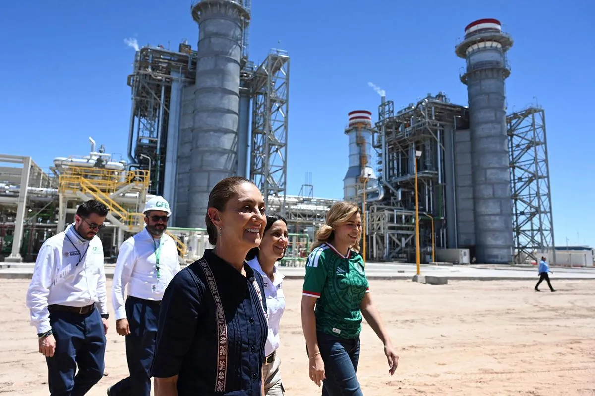 Sheinbaum sostiene que la producción de energía el pilar de la soberanía nacional