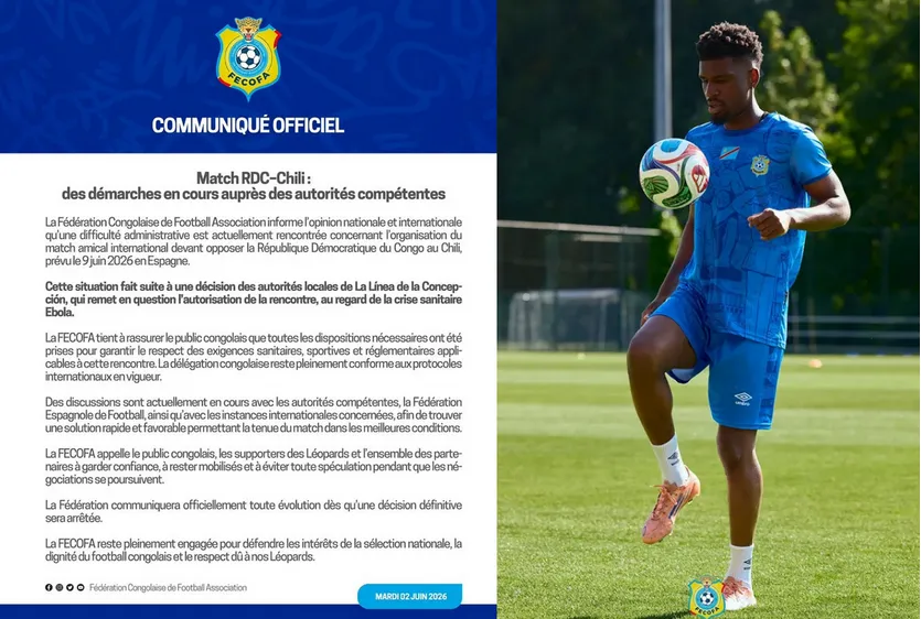 Suspenden Chile vs Congo por brote de ébola: esto dijeron sobre los riesgos-1