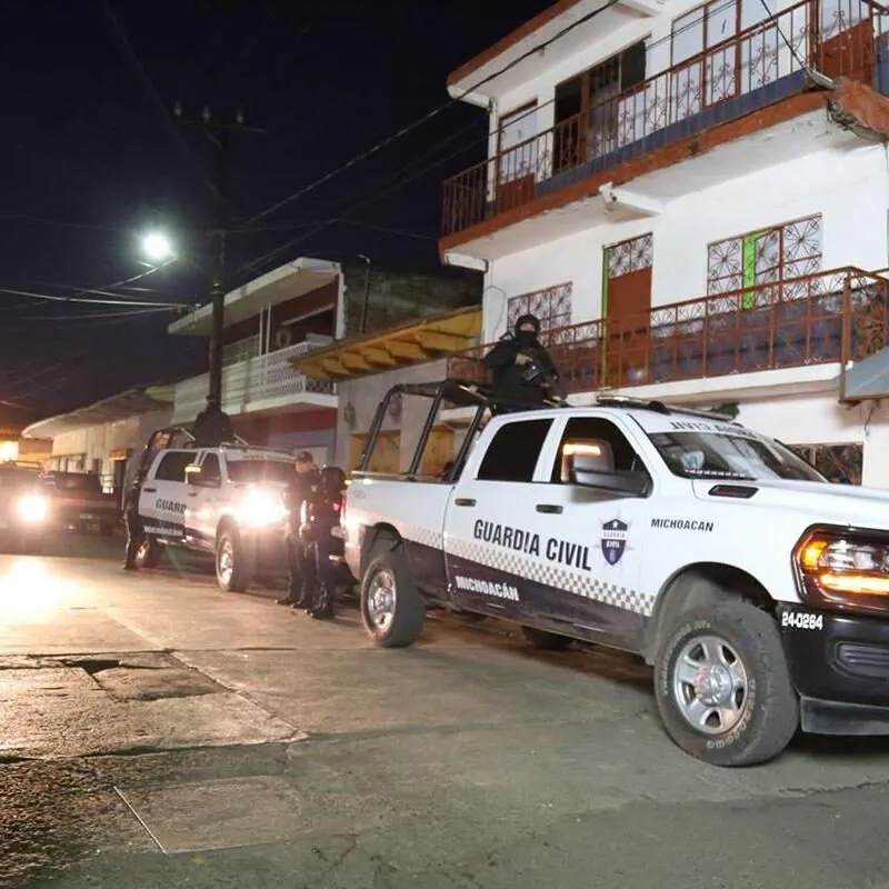 Tras repeler una agresión, SSP y GN detienen a 4 personas y abaten a presunto líder delincuencial
