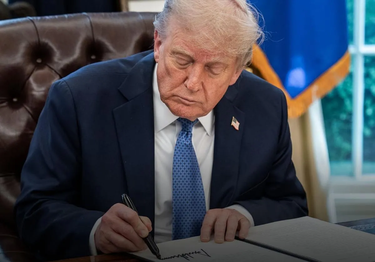 Trump anuncia que este domingo firmará el acuerdo de paz con Irán