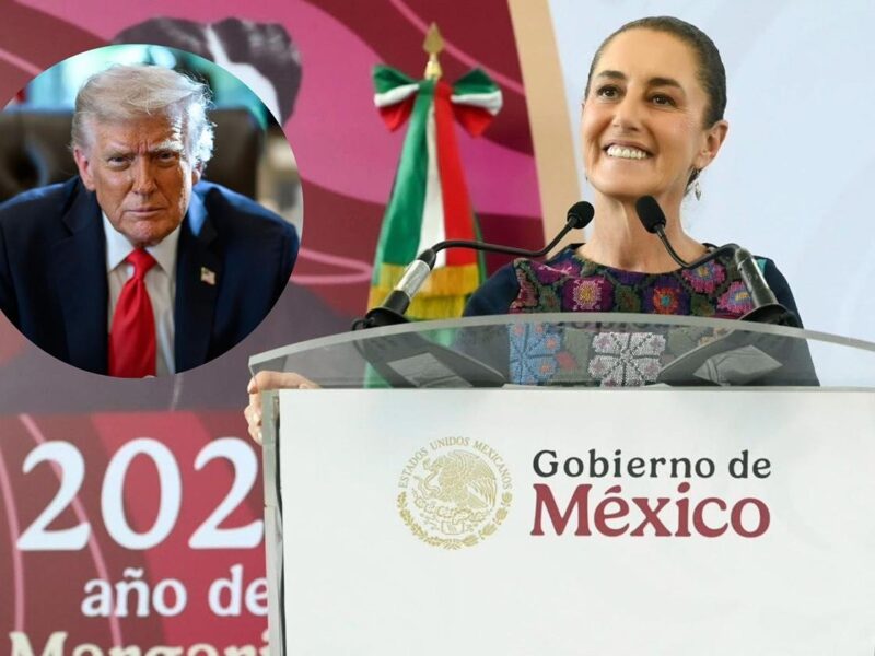 Trump publica video creado con IA junto a Sheinbaum