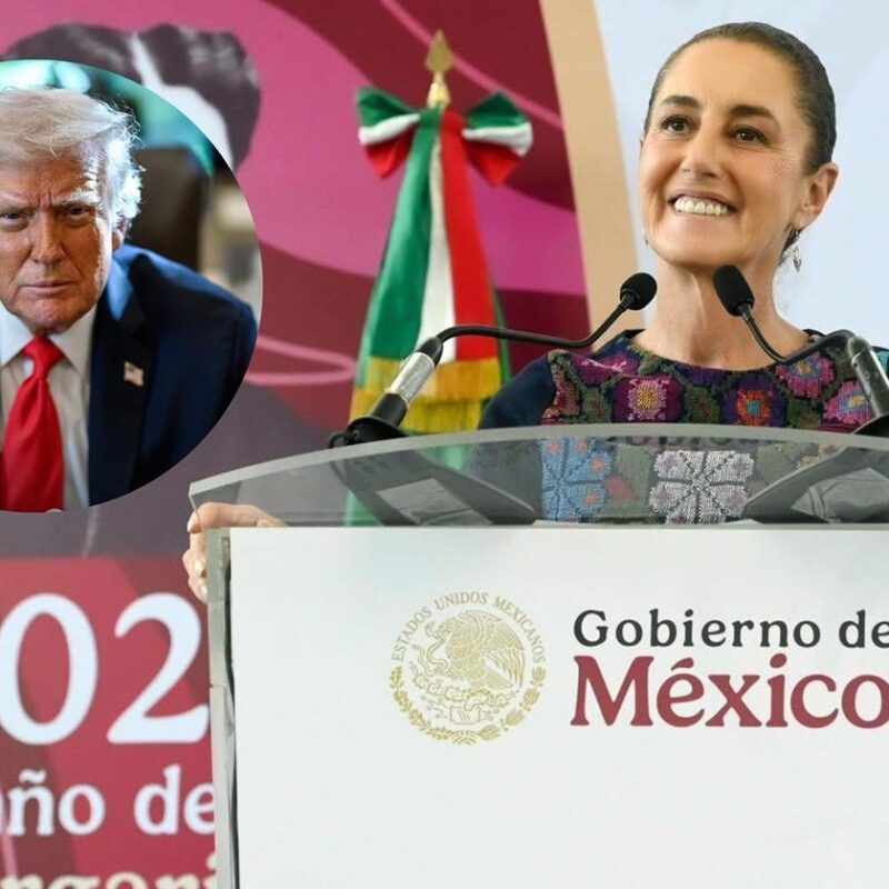 Trump comparte video de IA y aparece junto a Sheinbaum