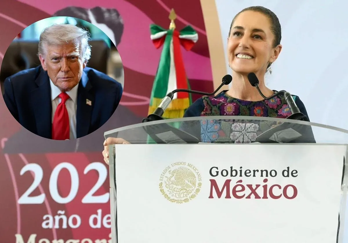Trump publica video creado con IA junto a Sheinbaum