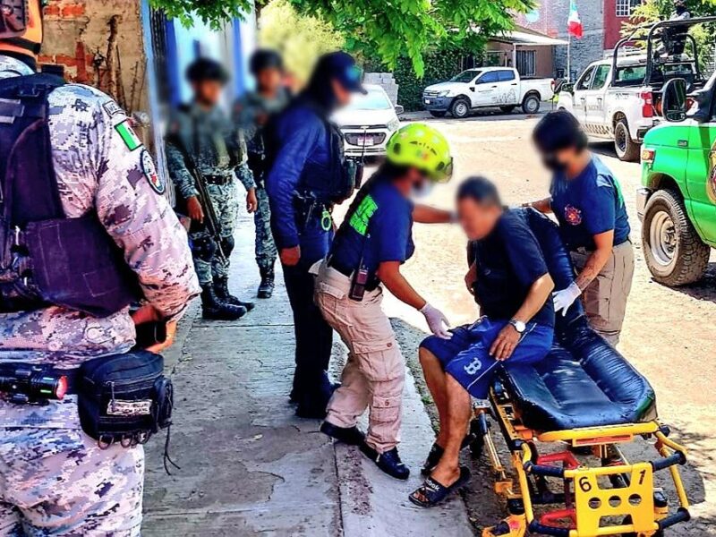 Un hombre fue atacado por proyectil de arma de fuego en Zamora