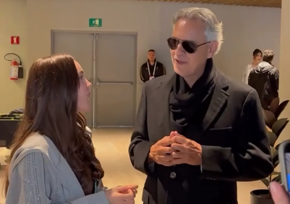¡Video! Belinda y Andrea Bocelli unen sus voces en “Bésame Mucho” rumbo al Mundial 2026-1