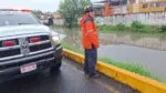 Vigilancia permanente en Avenida Michoacán y Rio Grande de Morelia por alto nivel de cauce