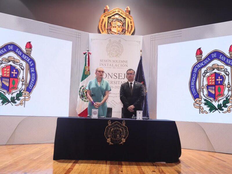 A escribir el presente y el futuro de la UMSNH, convoca Yarabí Ávila al nuevo Consejo Universitario
