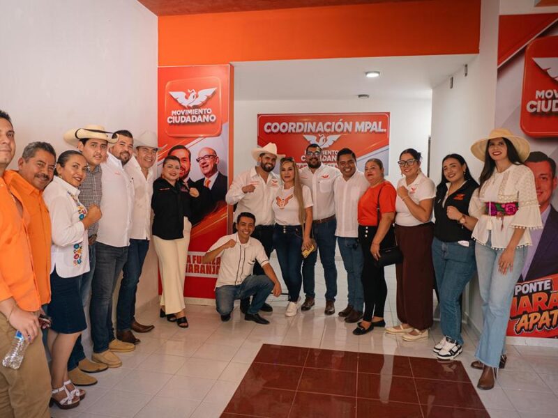 Abren Casa Ciudadana Naranja en Apatzingán para fortalecer la cercanía con la ciudadanía