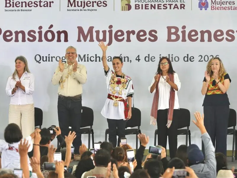 Apoyo histórico para las michoacanas; 146 mil reciben la Pensión Mujeres Bienestar: Bedolla