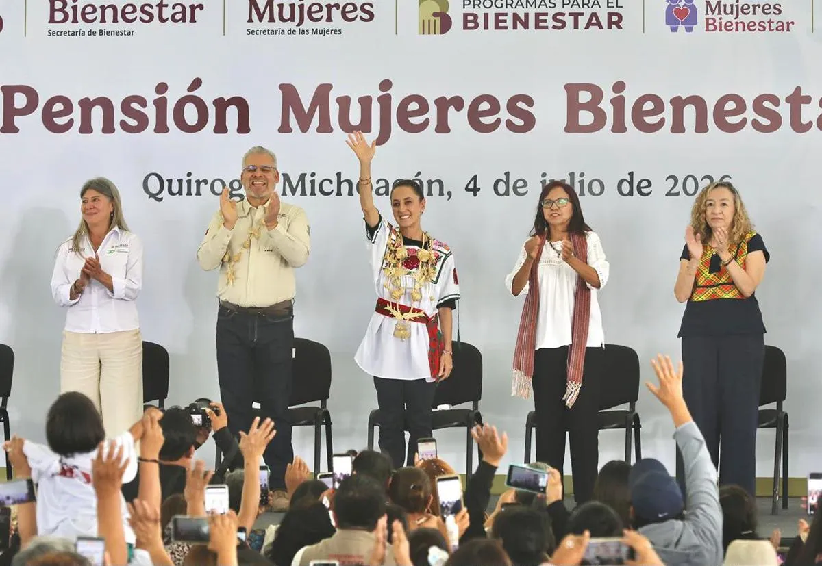 Apoyo histórico para las michoacanas; 146 mil reciben la Pensión Mujeres Bienestar: Bedolla
