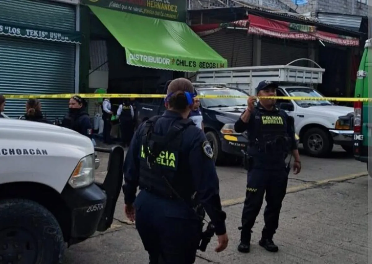 Asalto en una tienda al interior de la Central de Abastos en Morelia deja a una mujer lesionada