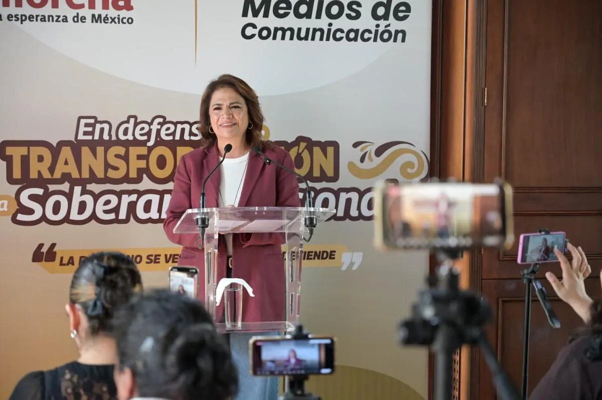Asegura Alanís que de los aspirantes para coordinar la 4T es la que tiene menos negativos