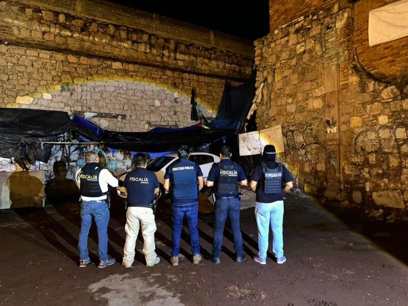 Asegura FGE más de mil 700 dosis de metanfetamina durante cateos en Morelia