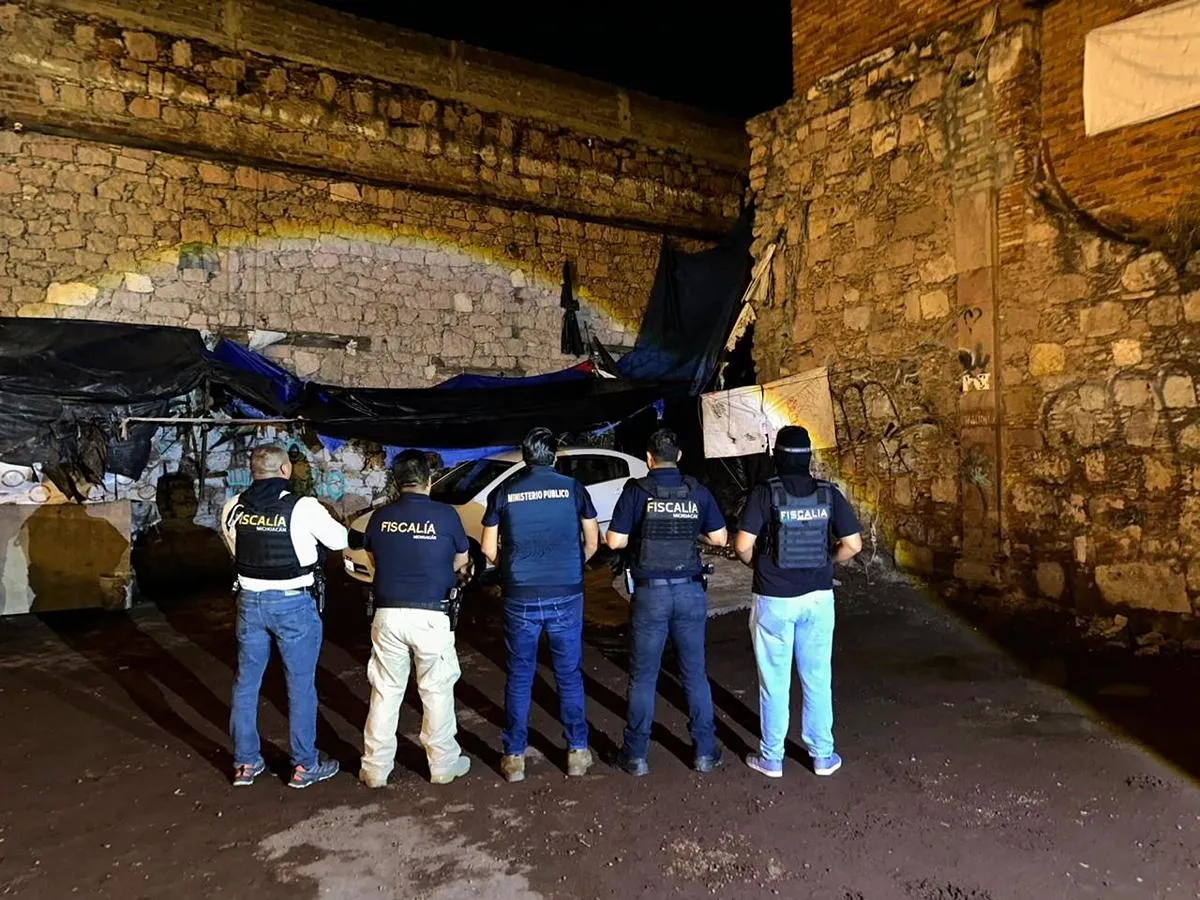 Asegura FGE más de mil 700 dosis de metanfetamina durante cateos en Morelia