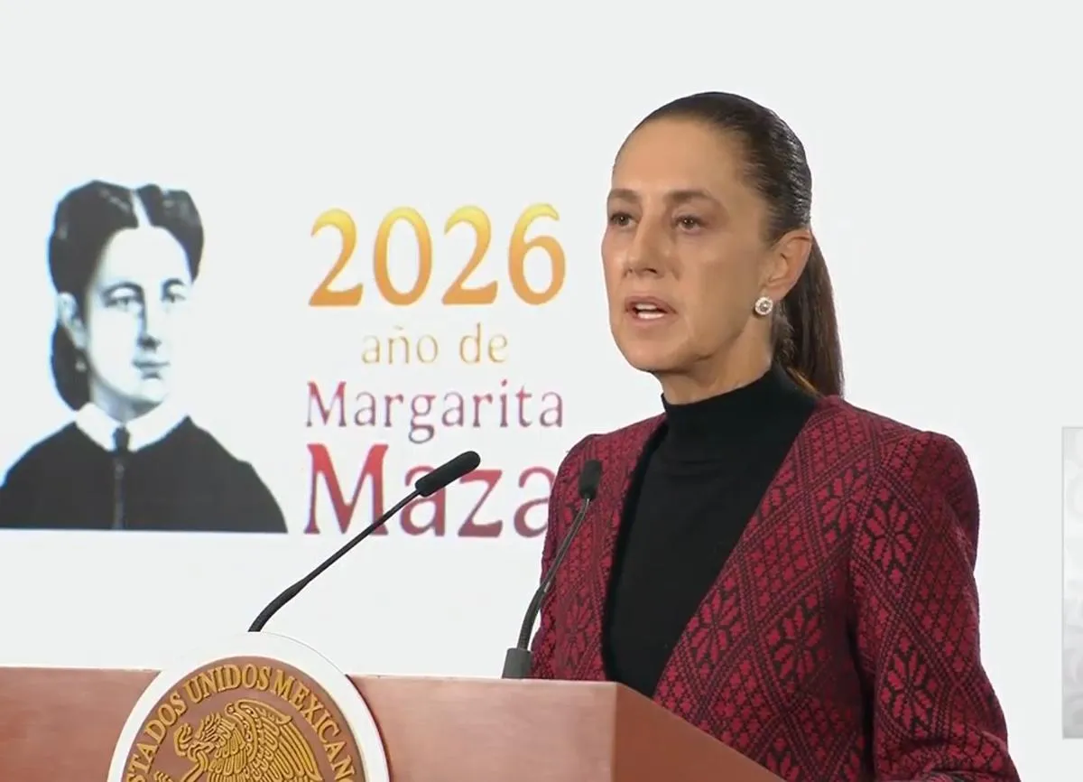 Asegura Sheinbaum que conversó brevemente con Trump sobre asuntos comerciales en su visita a EUA