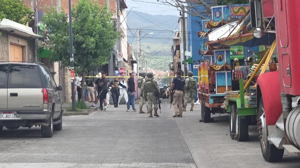 Ataque armado al sur de Morelia deja a un hombre sin vida y otro más herido