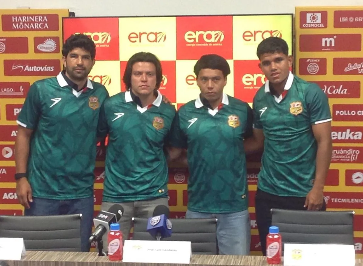 Atlético Morelia presentó a cuatro refuerzos más para el Apertura 2026